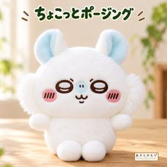 치이카와 조금 포즈 봉제 인형 모몬가 단품 [신품·정규품·즉납품] 마스코트 공식 상품 그레이·파커·서비스