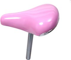 【特価商品】MARUHACHI(マルハチ) 子供用サドル ポスト付Φ25.4