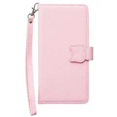 【新品】 ANNBCASE 電話カバー iPhone 16 plus用の カバー アイフォン 16 プラス ケース 手帳型かわいい猫 ストラップ スタンド機能付き マグネット付き カード収納 財布型 全面保護 (B1-ピンク, iPhone16 Plusに適合