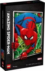 [Used] LEGO Amazing Spider-Man "LEGO Art" 31209