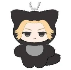 【新品】ぬいぐるみマスコット・ぬいぐるみバッジ 佐野万次郎 ちみけもますこっと 「TVアニメ 東京リベンジャーズ」