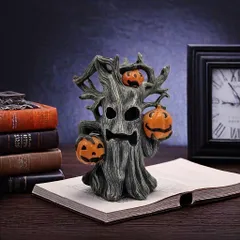 【新品・未使用】ハロウィングッズ 置物 オブジェ 室内 屋内 インテリア ツリーモンスター 玄関 リビング ダイニング 装飾 庭 樹脂 ギフト インテリア雑貨 ハロウィン装飾 イベント 飾り ホラー