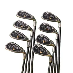 【中古】 キャロウェイ E・R・C FUSION 8S アイアンセット IR JV 60i E-SERIES 05 (フレックスSR) メンズ 男性用 右利き 右用 Dランク ゴルフクラブ