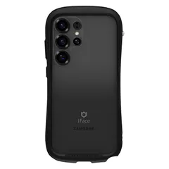 【新品】 iFace Reflection Galaxy S25 Ultra ケース クリア 強化ガラス (ブラック)