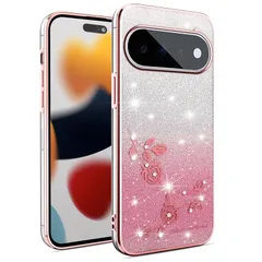 【新品】 Google Pixel 11 / Pixel 11 Pro ケース『AFINER』新型 軽量 超薄型 TPU [ 透明なグリッターカバー ] Google Pixel 11 / Pixel 11 Pro 専用 キラキラ輝くスマホケースで超薄くて衝撃