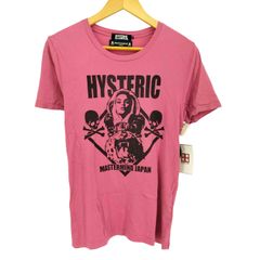 ヒステリックグラマー HYSTERIC GLAMOUR フロントプリント 半袖Tシャツ メンズ JPN：S