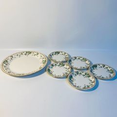 NARUMI CHINA 鳴海製陶 ナルミ 大皿 1客 中皿 5客 パーティーセット 丸皿 浅皿 花柄 和柄 送料込み フォロー割 クーポンご利用可能 お値引き交渉可能 一点限り