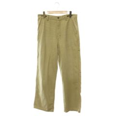 美品【BRILL】ペイントチノパンツ38 ベージュ - メルカリ