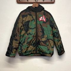 古着美品】 NIKE CANESダウンジャケットMサイズ マイアミハリケーンズ