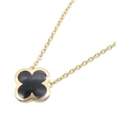 Van Cleef & Arpels 밴 크리프 & 아펠 순수 알함브라 오닉스 목걸이 목걸이