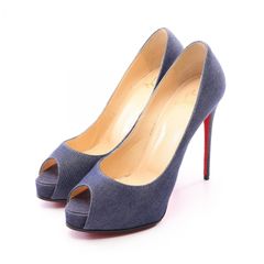 Christian Louboutin 기독교 루부탄 오픈 투 펌프스