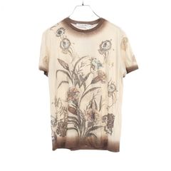 Christian Dior 크리스챤 디올 보타니컬 프린트 반소매 T 셔츠