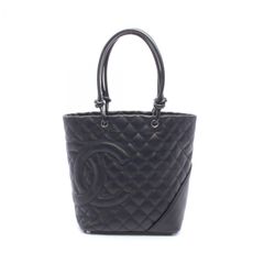 CHANEL 샤넬 칸본라인 미디엄 토트백