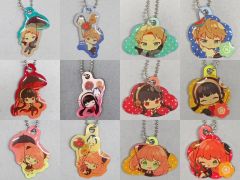 [Used] All 12 types of merchandise "SPY×FAMILY Trading Metal Chain"