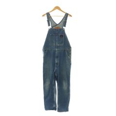 リーバイス Levi's オーバーオール ワークウェア デニム ジッパーフライ L 青 ブルー 79107-0007 /CX ■GY18
