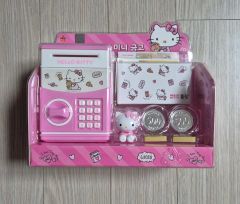 Hello Kitty 手提げ金庫 ピンク レトロ - メルカリ