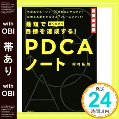 【帯あり】最短で目標を達成する! PDCAノート [単行本（ソフトカバー）] 岡村 拓朗_07