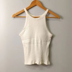 グリーンレーベルリラクシング green label relaxing アメリカンスリーブ アメスリ リブタンクトップ【Ｆ】ホワイト系／白系