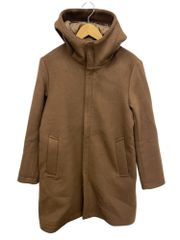 EDIFICE (エディフィス) ビーバーフーデッドコート ウール 17-020-300-1003-3-0 M ブラウン メンズ/091