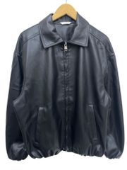 ZARA (ザラ) レザージャケット S ブラック メンズ/091