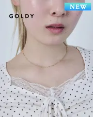 【土日祝も発送あり】GOLDY ゴールディ 3260411 goldy ナロー ツイスト チェーン ネックレス【メール便可】
