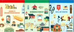 Reusable [Ghibli Park Limited] Memo Pad Set: My Neighbor Totoro, Ghibli Museum