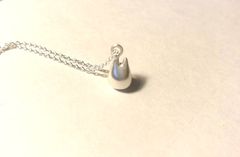 Ghibli Museum My Neighbor Totoro Silver Necklace (Three-Leaf Clover Version)