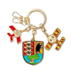 Reused Ghibli Museum Emblem Keychain - Porco Rosso