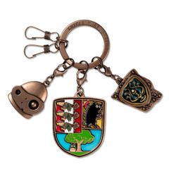 Ghibli Museum Emblem Keychain - Rooftop Robot Soldier - Castle in the Sky (Laputa)