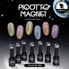 【ネイル工房公式店】『 PICOTTO 』 magnet カラーマグネットの共演 マグネット マグネットネイル バイカラー カラージェル ジェルネイル ジェルネイル用品 爪【PICOTTO】