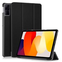 Nutmeg 対応 Xiaomi Redmi Pad SE 11インチ 用の カバー ケース redmi pad se 用の ケース スタンド機能付き 肌感レザー スマートタブレット 保護ケース マグネット内蔵 超軽量 柔らかい手触り 耐衝撃 耐汚れ 耐久 1