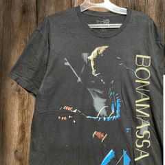アーティスト Tシャツ ジョー ボナマッサ ブルース ロック ギタリスト 音楽 洋楽 ミュージック 黒 XLサイズ 古着 ビンテージ used vintage p10