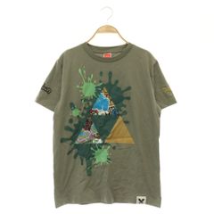 Nintendo Splatoon 3 Festival T-Shirt, Courage, Short Sleeve, Print, Size S, Gray /MY ■OS ■ECA008