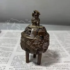 銅器 太上老君錬丹炉 三足鼎 供養塔薫炉 香道具 装飾品 工芸品 置物 2026年最新】鼎炉の人気アイテム - メルカリ