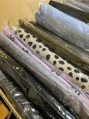 80サイズダンボール　プリント布帛　③アソート カットクロス　生地
