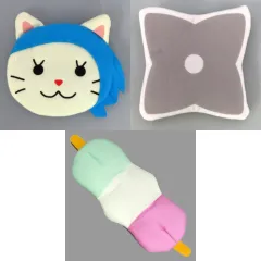 【中古】バッグ 全3種セット ぬいぐるみポーチ 「セガ ラッキーくじオンライン 忍たま乱太郎 みんなでお絵かき合戦!の段 参」 B賞