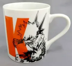 【中古】マグカップ・湯のみ 爆豪勝己 アルファベットマグ“K” 「僕のヒーローアカデミア」 ジャンプキャラクターズストア限定