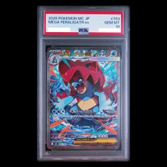 PSA10】メガオーダイルex(SAR仕様) S-TD 763/742 1枚 - メルカリ