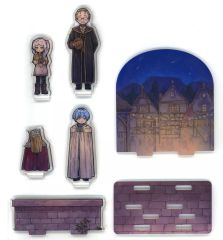 [Used] Acrylic Stand・Acrylic panel [Funeral Frieren Story Scene Acrylic Stand Design 4 (Rudra) C105/Passing Shower