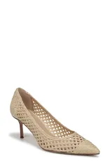 ヴェロニカ ベアード レディース シューズ ヒール Veronica Beard Rita Raffia Pointed Toe Pump Natural