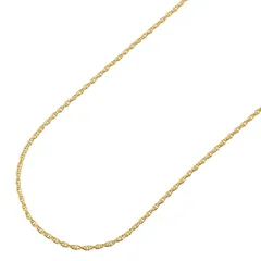 日本紐釦貿易(Nippon Chuko) ネックレスチェーン 4mの切売カット 径線0.3mm 内径0.3mm ゴールド KH13