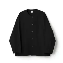 ORCIVAL OR-B0495 Twill Dump Collarless Shirt 26AW