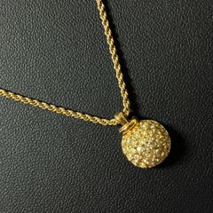 Yves Saint Laurent イヴサンローラン ネックレス ゴールド YSL ロゴ