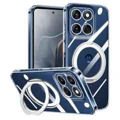 【新品】 bsiitai For Motorola edge 60 用 ケース クリア TPU モトローラ モト edge60 カバー リング付き 薄型 軽量