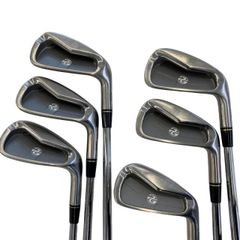 【中古】 ピジョンゴルフ P-tune PG101(ステンレス) 7S アイアンセット IR 純正特注シャフト (フレックスS) メンズ 男性用 右利き 右用 Cランク ゴルフクラブ