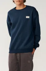 リップカール メンズ アウター パーカー・スウェット シャツ コットン グラフィック Rip Curl Pacific Rinse Graphicotton Blend Sweatshirt DARK