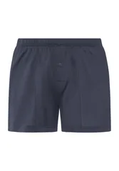 ハンロ メンズ アンダーウェア ボクサーパンツ コットン HANRO Cotton Sporty Button Fly Cotton Boxer Stormy Gray グレー