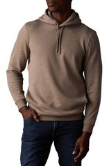 ノーマルブランド メンズ アウター パーカー・スウェット フリース The Normal Brand Puremeso Fleece Hoodie DARK TAUPE トープ