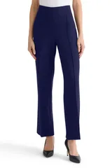 ジョーンズニューヨーク レディース ボトムス カジュアルパンツ ストレート プチ Jones New York Pintuck PullOn Straight Leg Pants Petite Reg