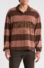 リプレゼント メンズ トップス シャツ Represent Owners Club Stripe Rugby Top SIENNA ストライプ